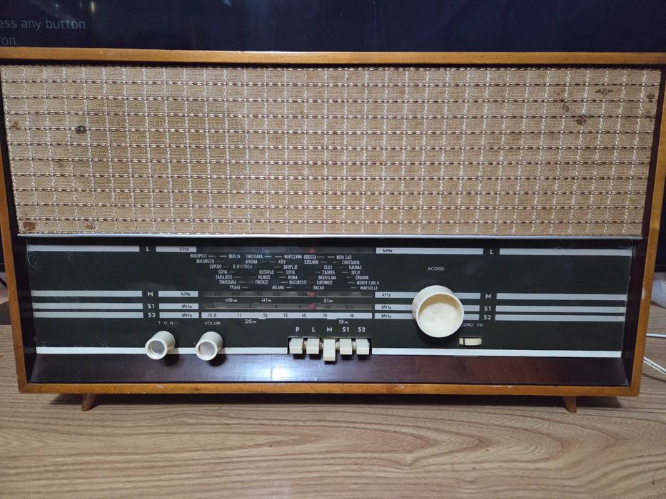 aparat radio select t68 electronica 1968