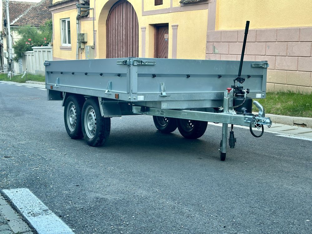 Remorca basculabila 2 axe 750 kg