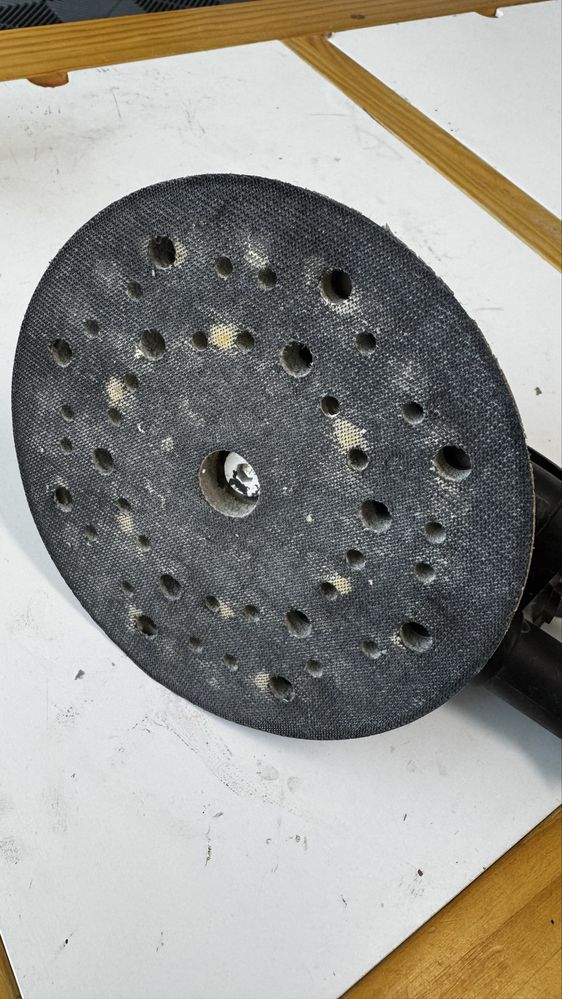 Slefuitor orbital pneumatic
