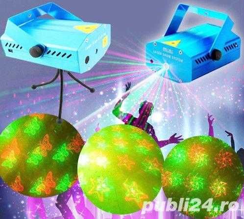 Laser lasere disco bar verde cu 1  5 capete lumina verde
