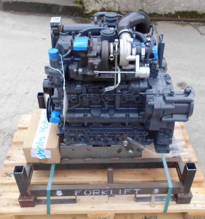 Motor KUBOTA V3307 cu turbo pentru manitou MLT523, 75 HP
