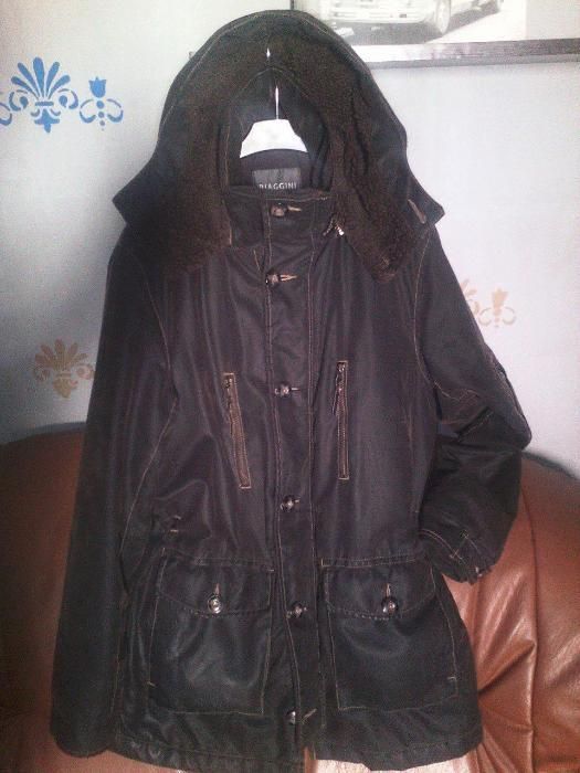 Vand Geaca barbati Parka model Marime L Ca noua Biaggini made in italy