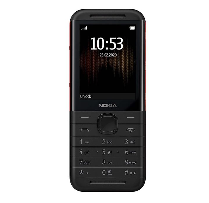 Telefon mobil Nokia 5310 (2024), Dual SIM, Black/Red