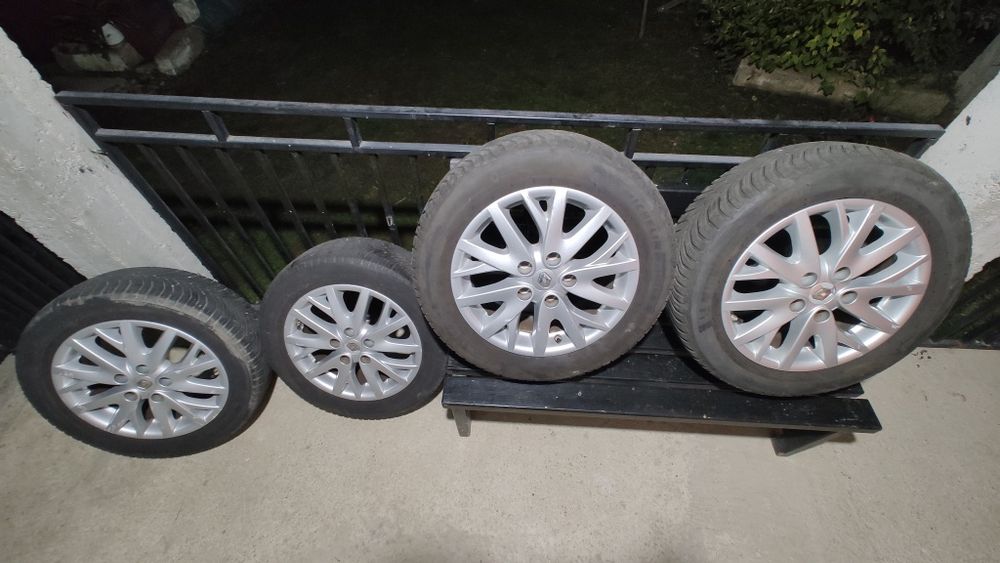 Jante Renault R16 5x114.3+Michelin CrossClimate+senzori