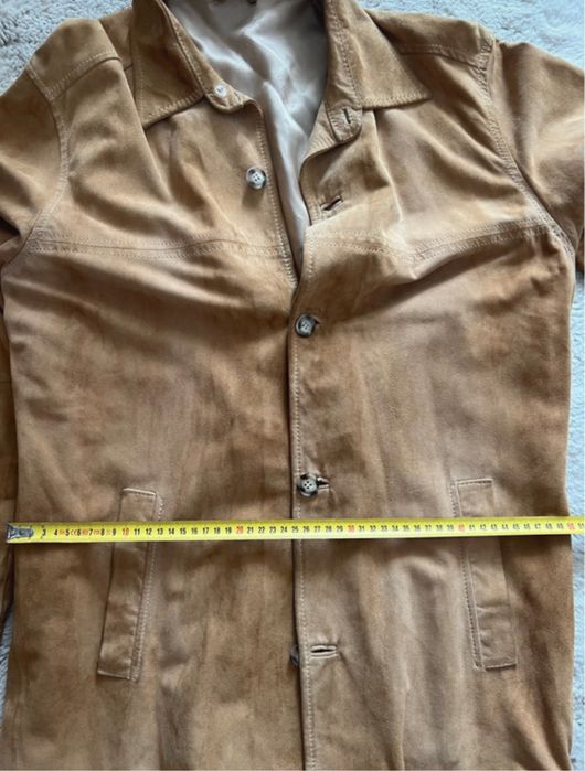Sacou / jacheta / palton Matinique L piele suede