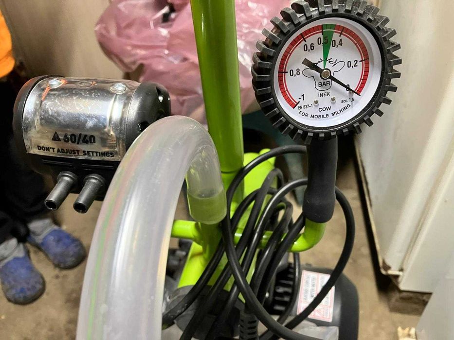 Aparat de muls vaca