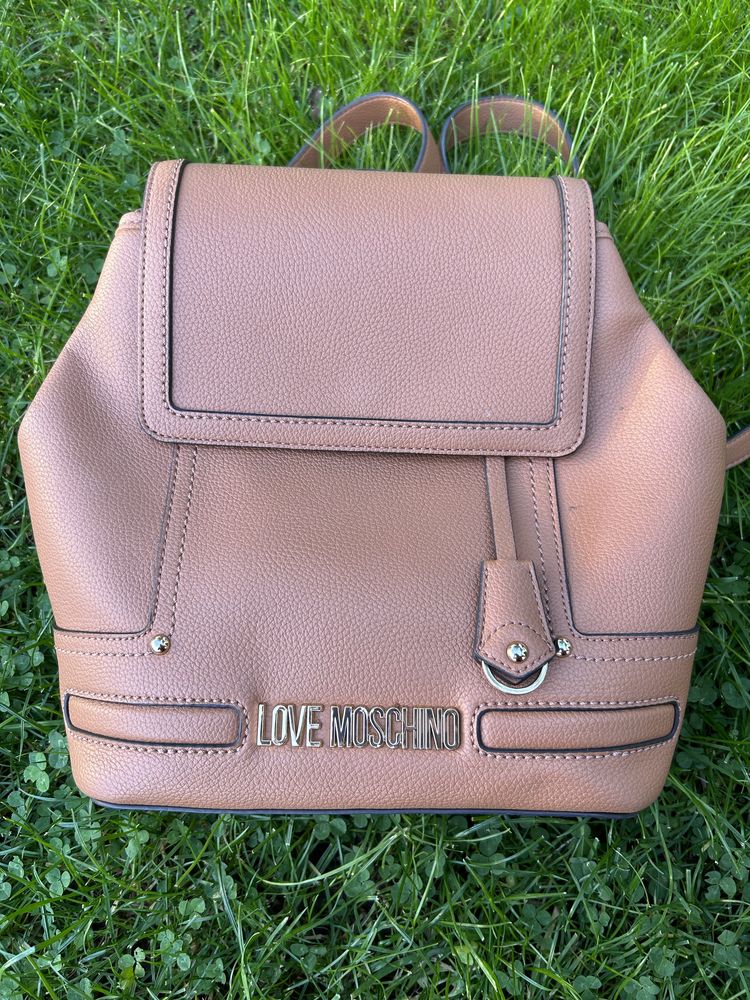 Rucsac Love Moschino maro