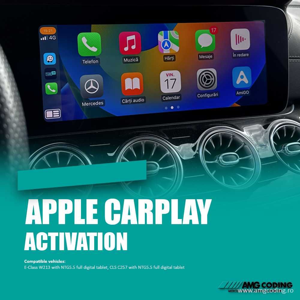 Apple Carplay Android Auto Mercedes-Benz E-Class W213 CLS C257