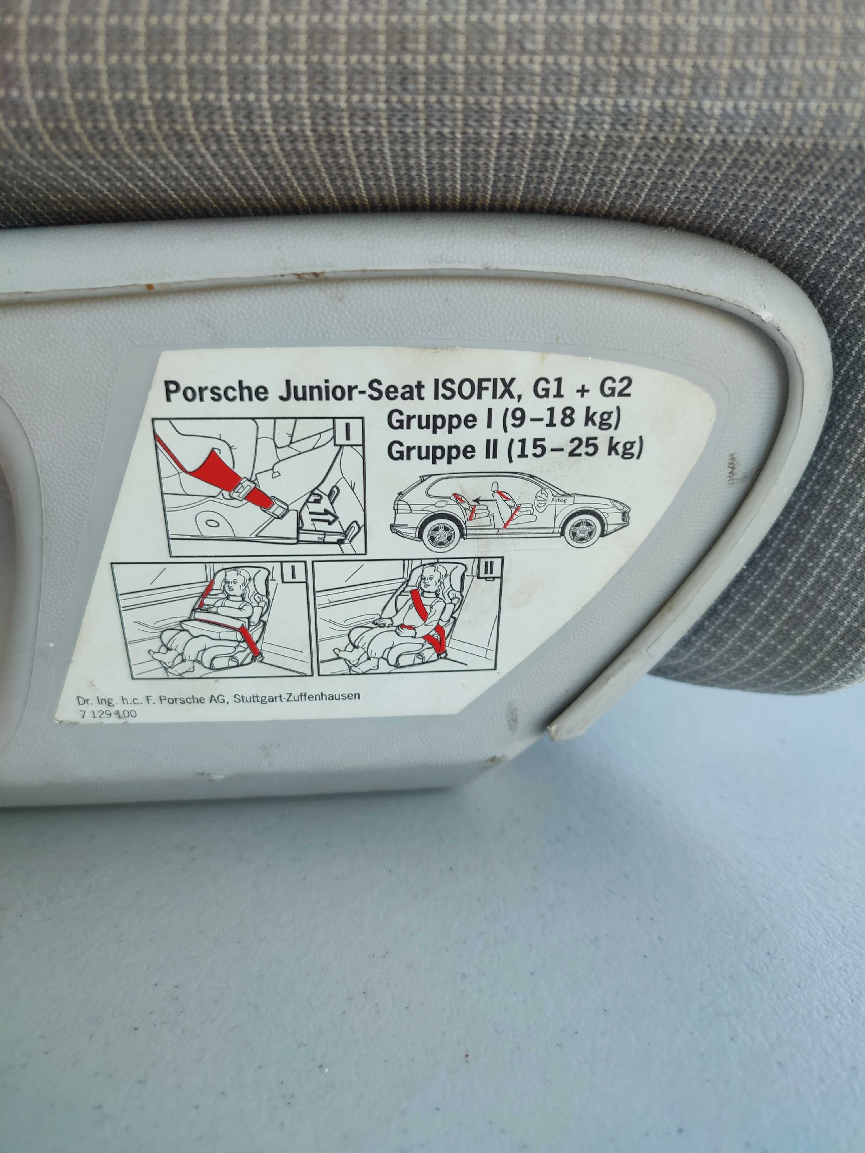 Scaun auto copii 9-25 kg Porsche Junior Isofix