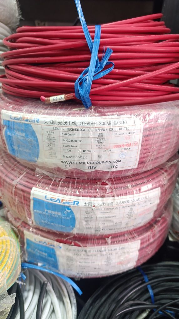 Solor kabel bor 1×6mm