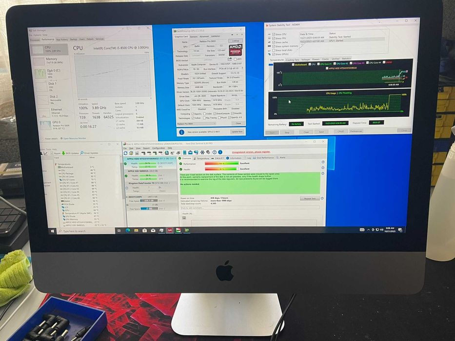 iMac 4K 21.5" 2019 A2116 I5 8500 8GB RAM 1TB Radeon Pro 560X 4GB