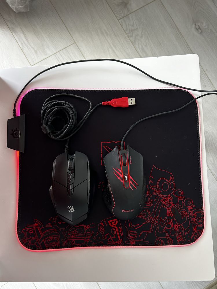 Mouse gaming mousepad iluminat