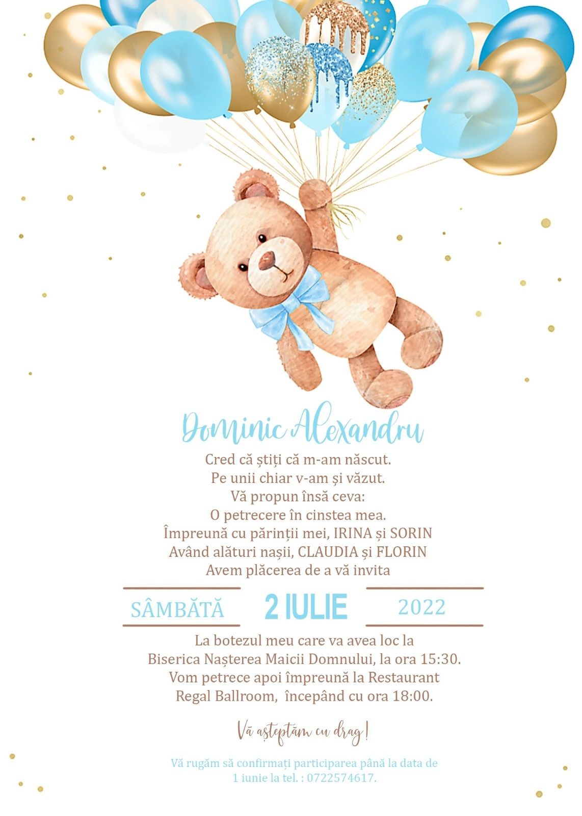 Invitatii de Nunta si Botez