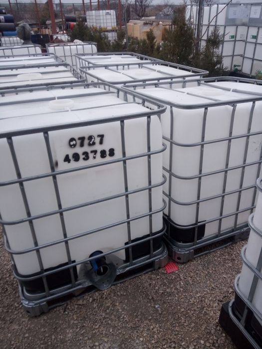 Rezervorare negre,albe 1000 l /600 l curate igienizate corbu cta trans