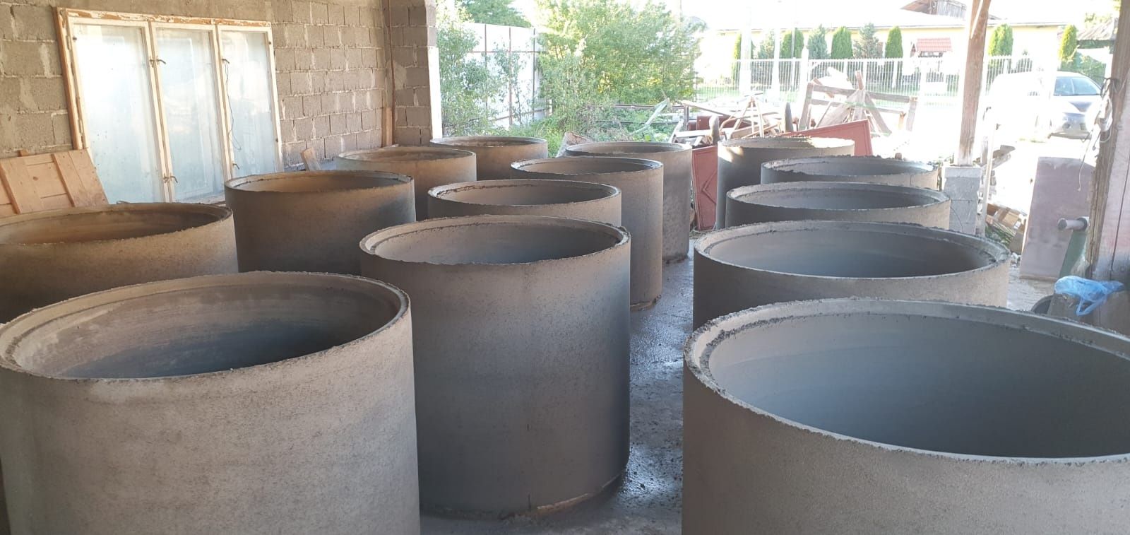 Presa tuburi din beton