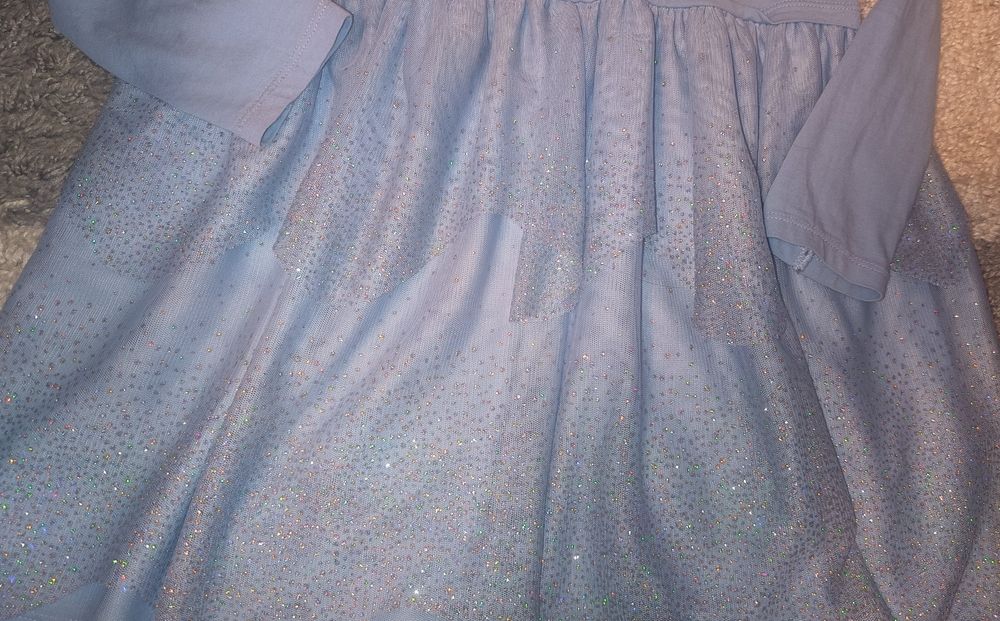 Rochie Elsa Frozen mărime 8-10