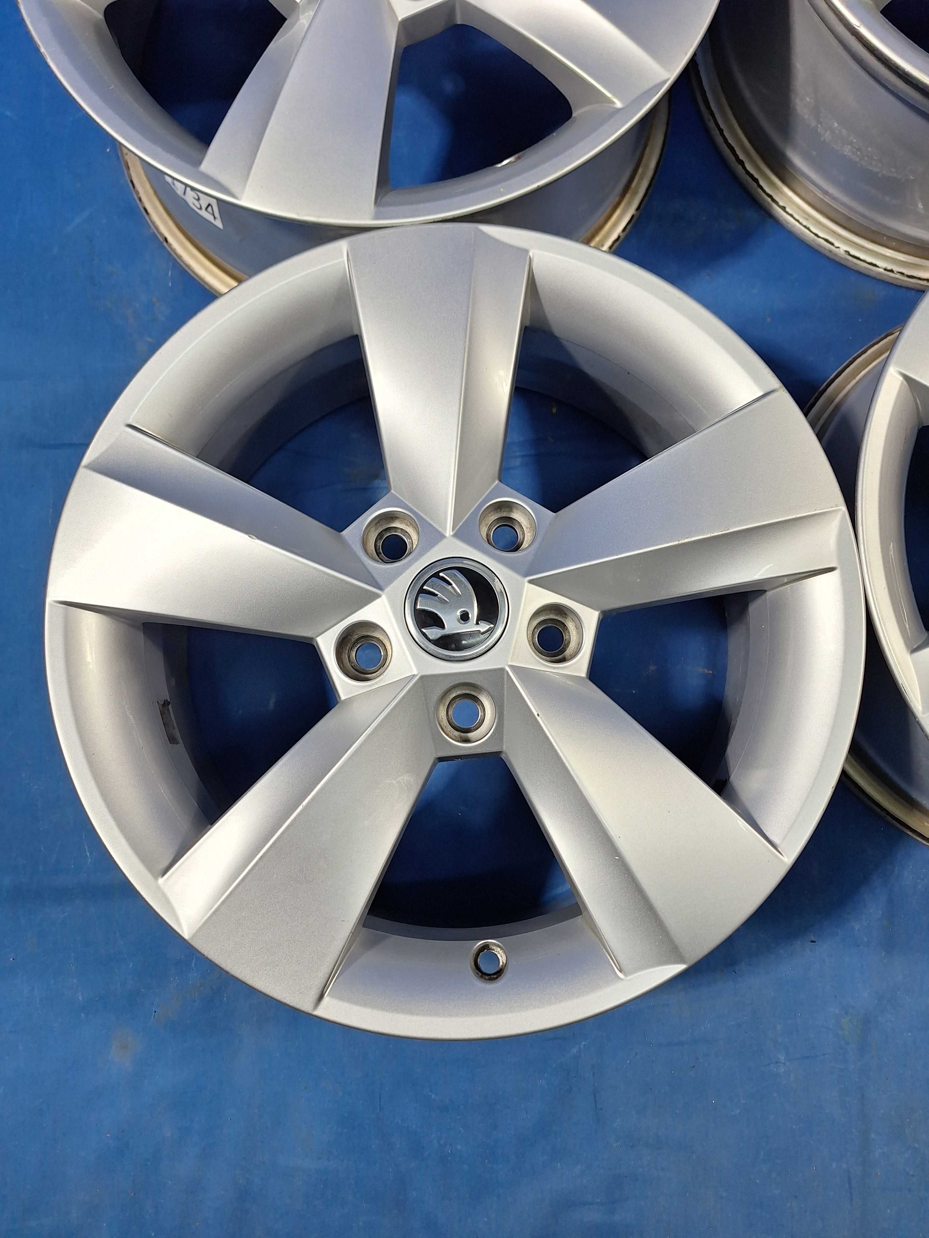 Jante Aliaj 5x100 16'' OEM Skoda Kamiq Fabia Rapid Scala - 6J ET 43 !