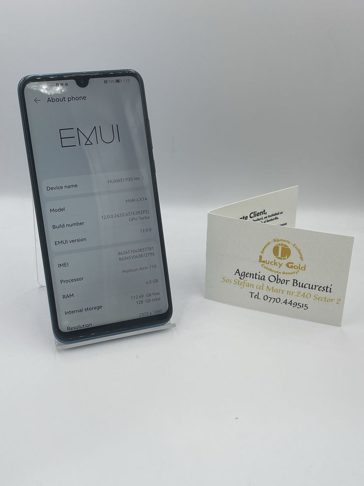 Huawei P30 Lite 128 GB / 4 GB RAM #43676 Garantie!