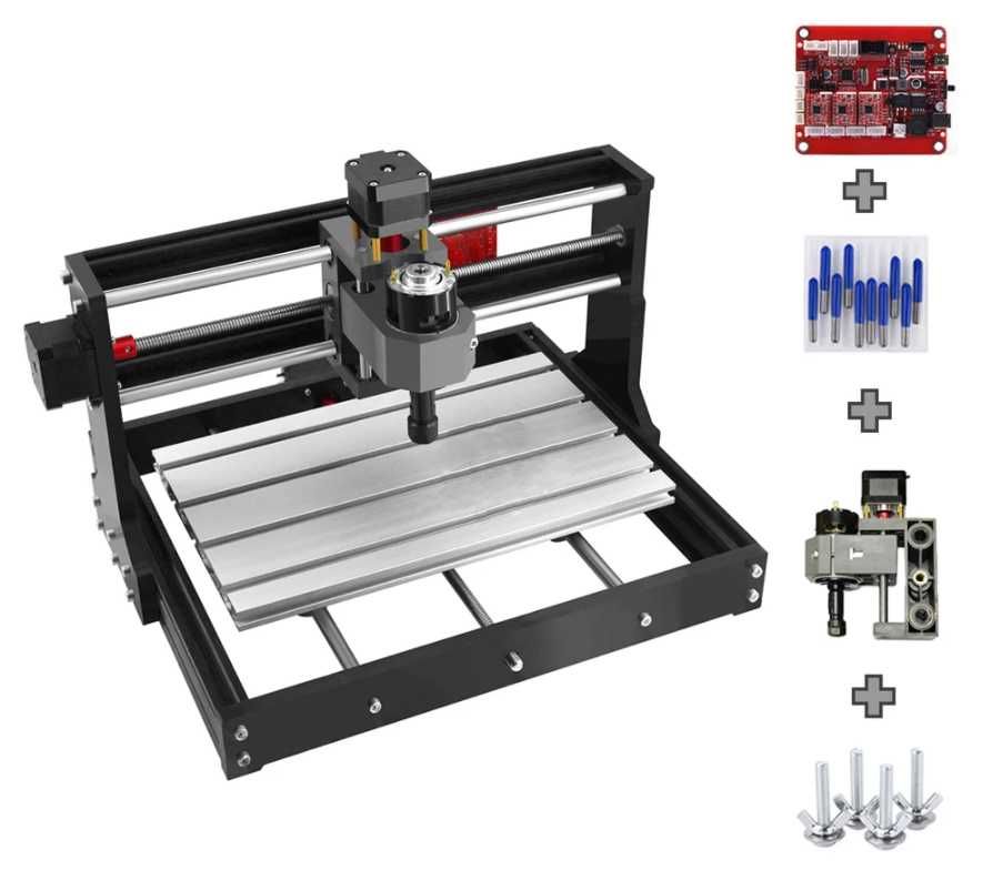 CNC Router 3018 Pro kit NOU Complet Gravare Laser Masina Frezat