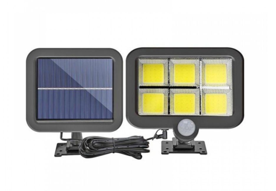 Proiector led cu panou solar 3 modele senzor de miscare IP65