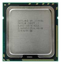 Процесор CPU Intel Core i7 990X шестядрен най-бързия за 1366 X58