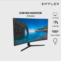 Ziffler 27 Curved Gaming Monitor VA 240hz Hdmi Vga