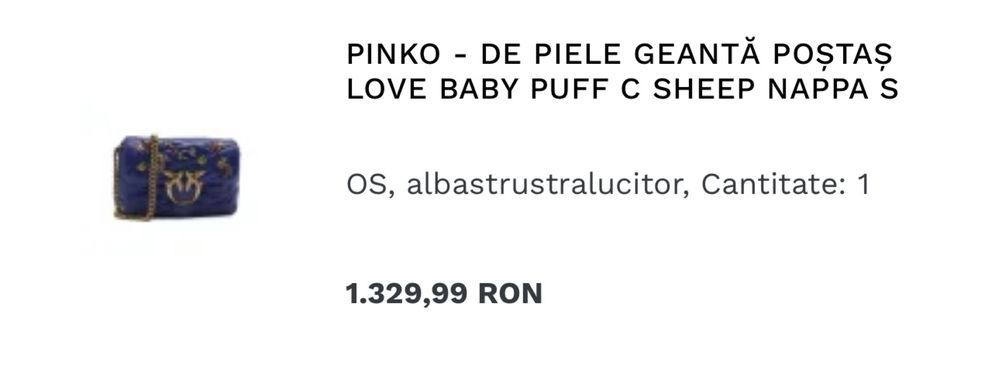 Pinko geanta superba