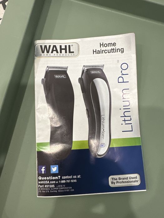 Wahl lithium pro машинка для стрижки