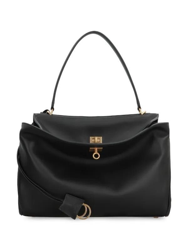 Balenciaga Rodeo чанта от естествена кожа