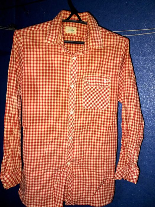 Рубашки мужская UNHA из Вьетнам времен СССР / Ретро / Винтаж