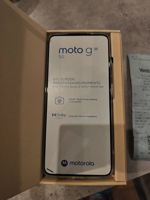 Motorola Moto g 35 8GB ram 256 disk