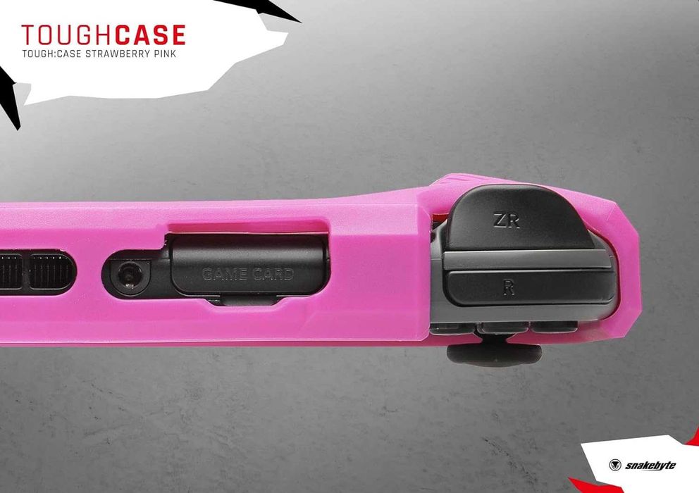 Твърд защитен калъф Snakebyte CASE for Nintendo Switch - Strawberry