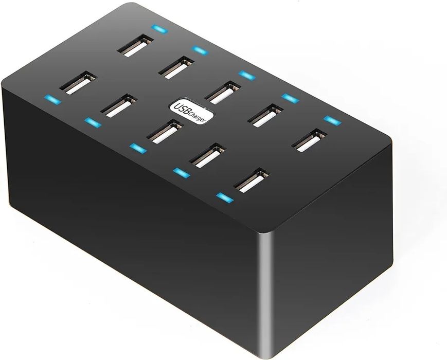 HUB USB 10 ports - fast charging - for iPhone, Samsung, etc