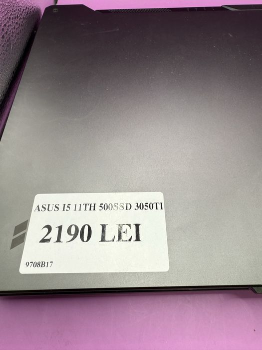 Assus TUF i5 11th 16GB 500GB 3050TI•Amanet Matei Crangasi•
