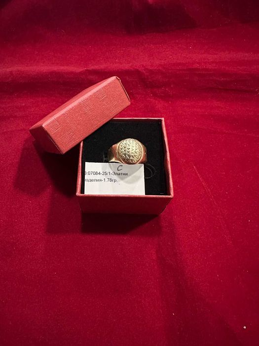 ***УНИКАЛЕН***Златен пръстен 1,78гр. 14к