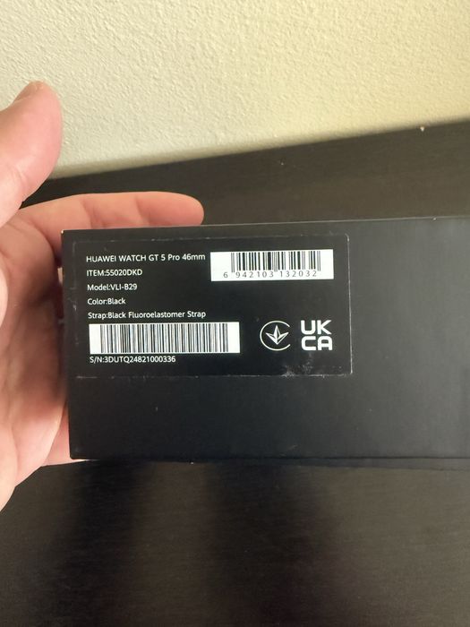 Smart часовник Huawei watch GT 5pro