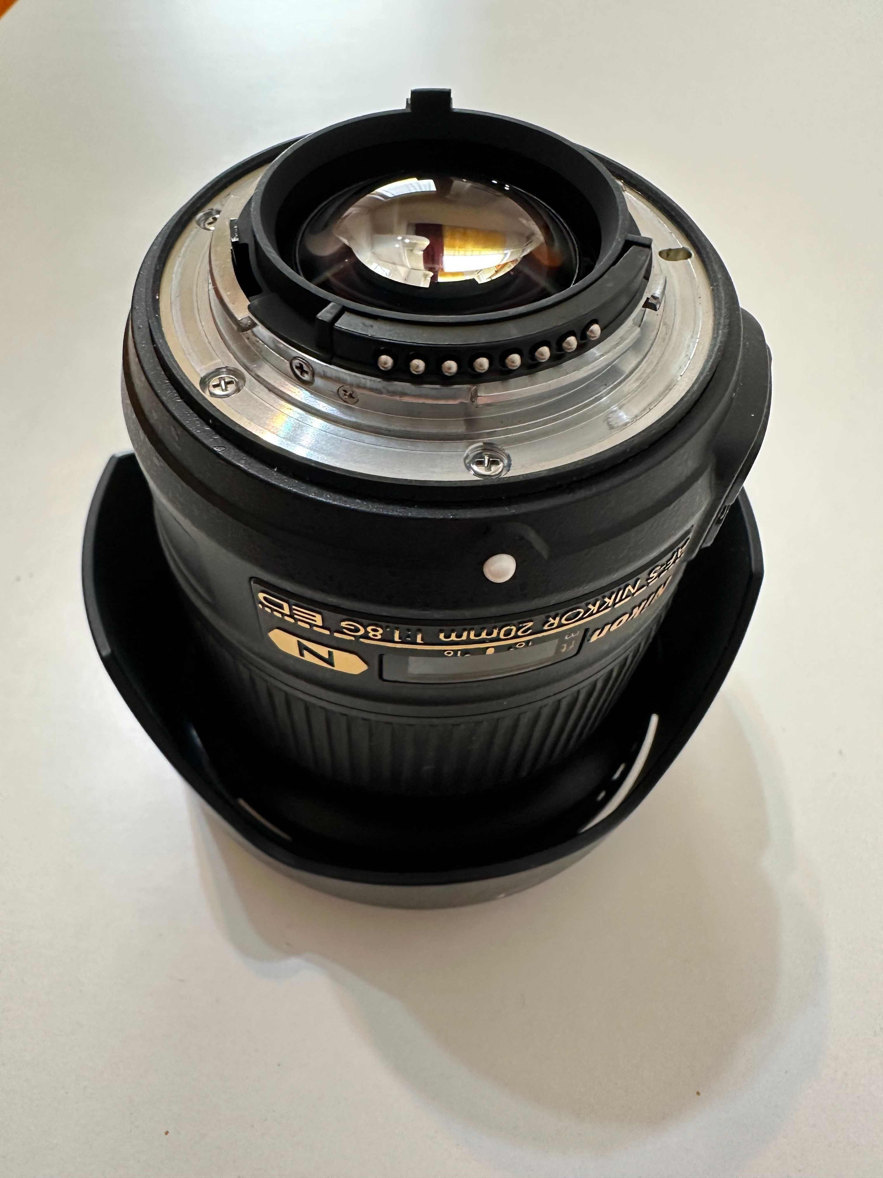 Obiectiv Nikon 20 mm AF-S 1.8 G