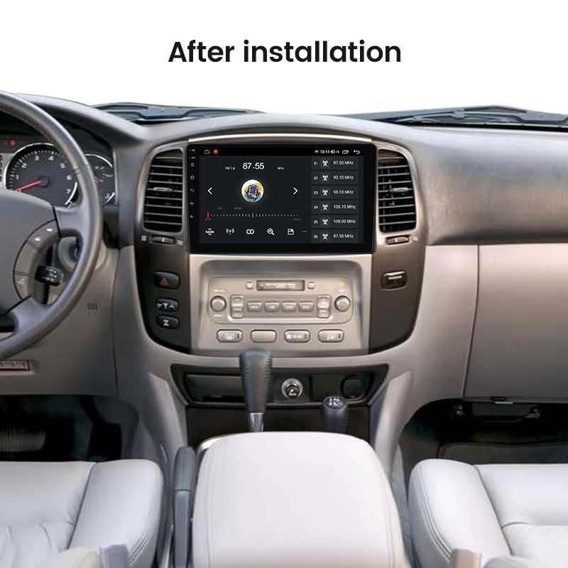 Navigatie Toyota Land Cruiser 100 1998-2007,Android 14,9 INCH, 4GB RAM