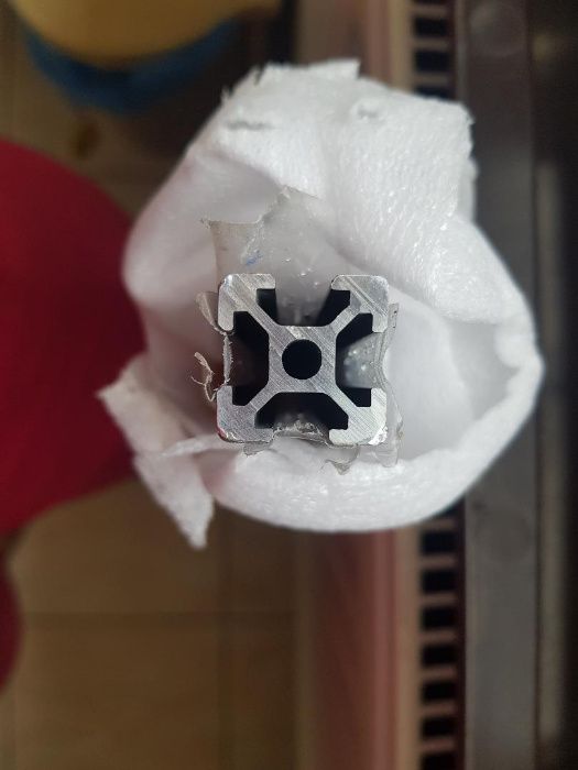 Profil aluminiu T Slot 2020 L=50cm, Noua!