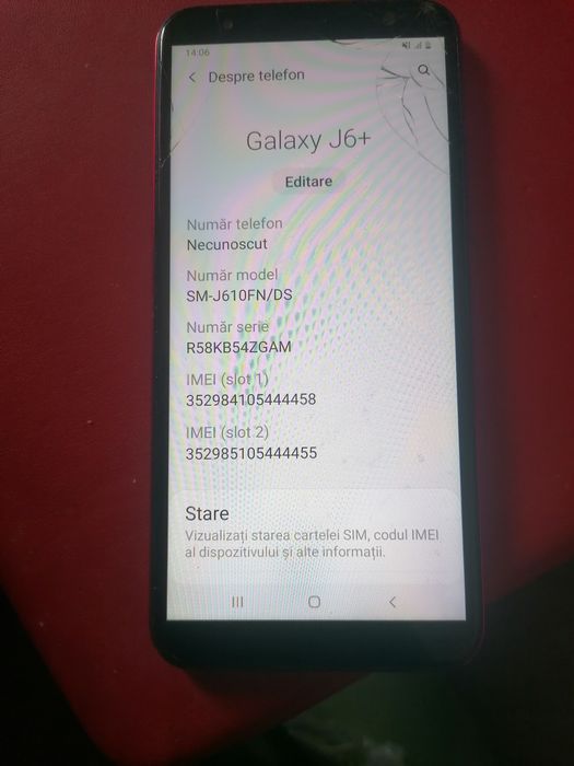 Vînd tel J6 plus