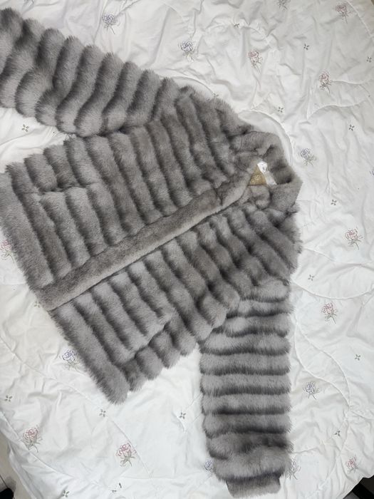 Эко шуба, почти новая