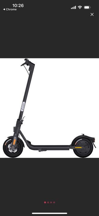 Trotineta electrica NINEBOT KickScooter F2, 10 inch, negru