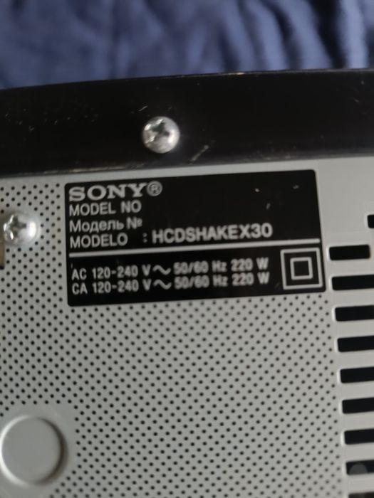 Vând sistem audio Sony
