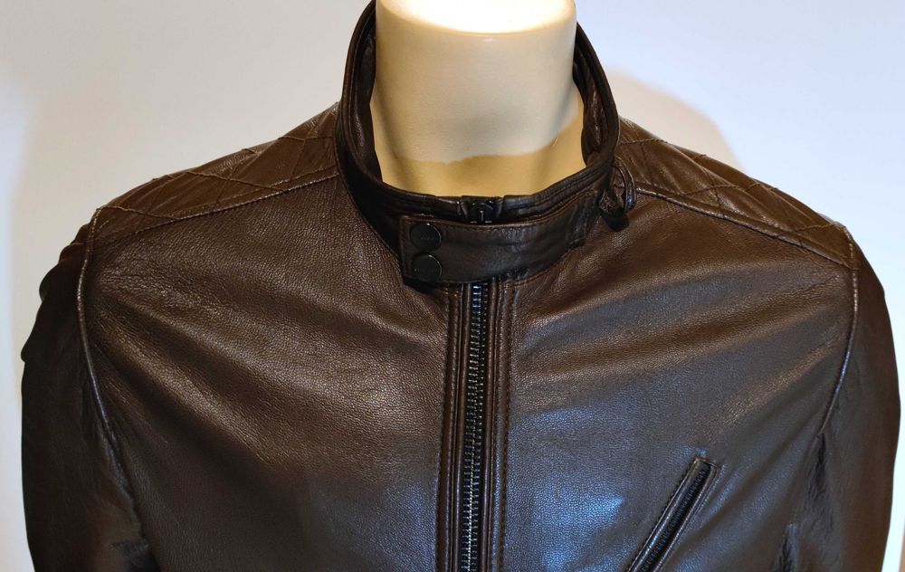 STRELLSON - Мъжко кожено яке от естествена кожа