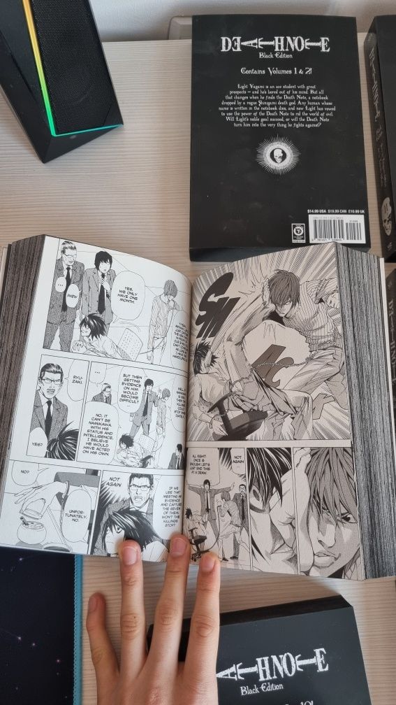 Manga Death Note | Black Edition | toată seria.