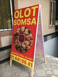 Banner baner orakal arakal shtendr reklama paligrafiya