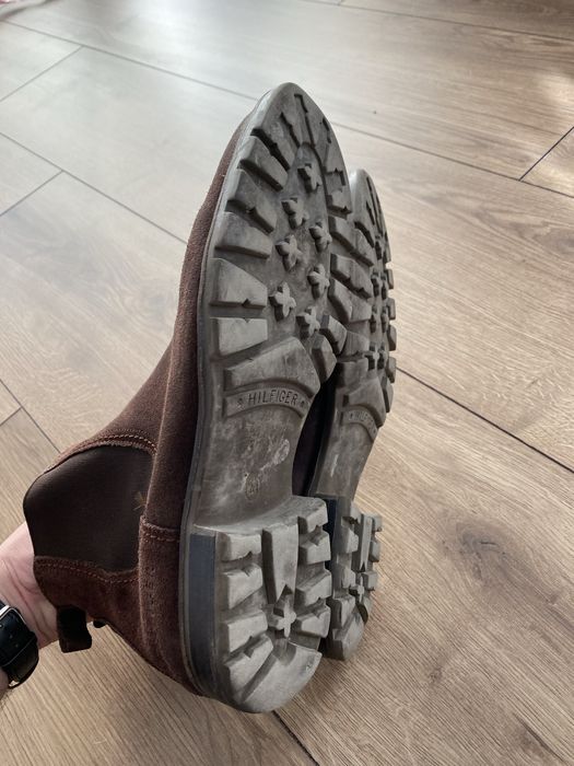 Ghete/Botine Chelsea Tommy Hilfiger piele 42