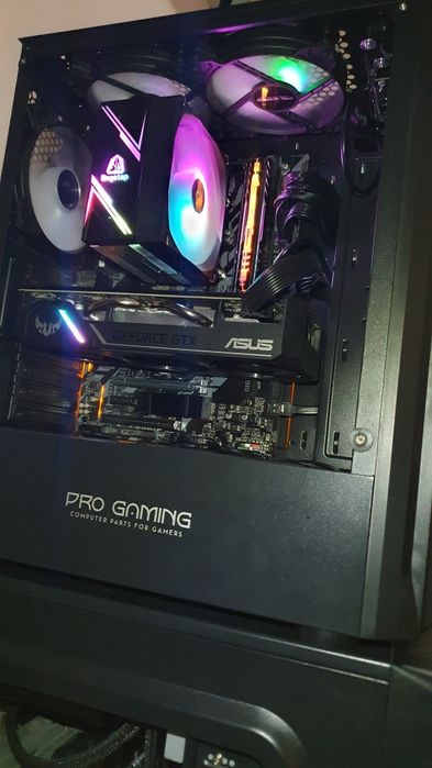 PC Gaming Intel i3-8100 24Gb Ram GTX 1660 sursa 800w modulara