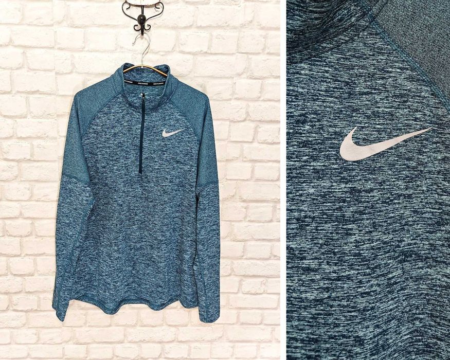 NIKE DRI FIT Оригинална мъжка фланелка за фитнес / бягане  размер L