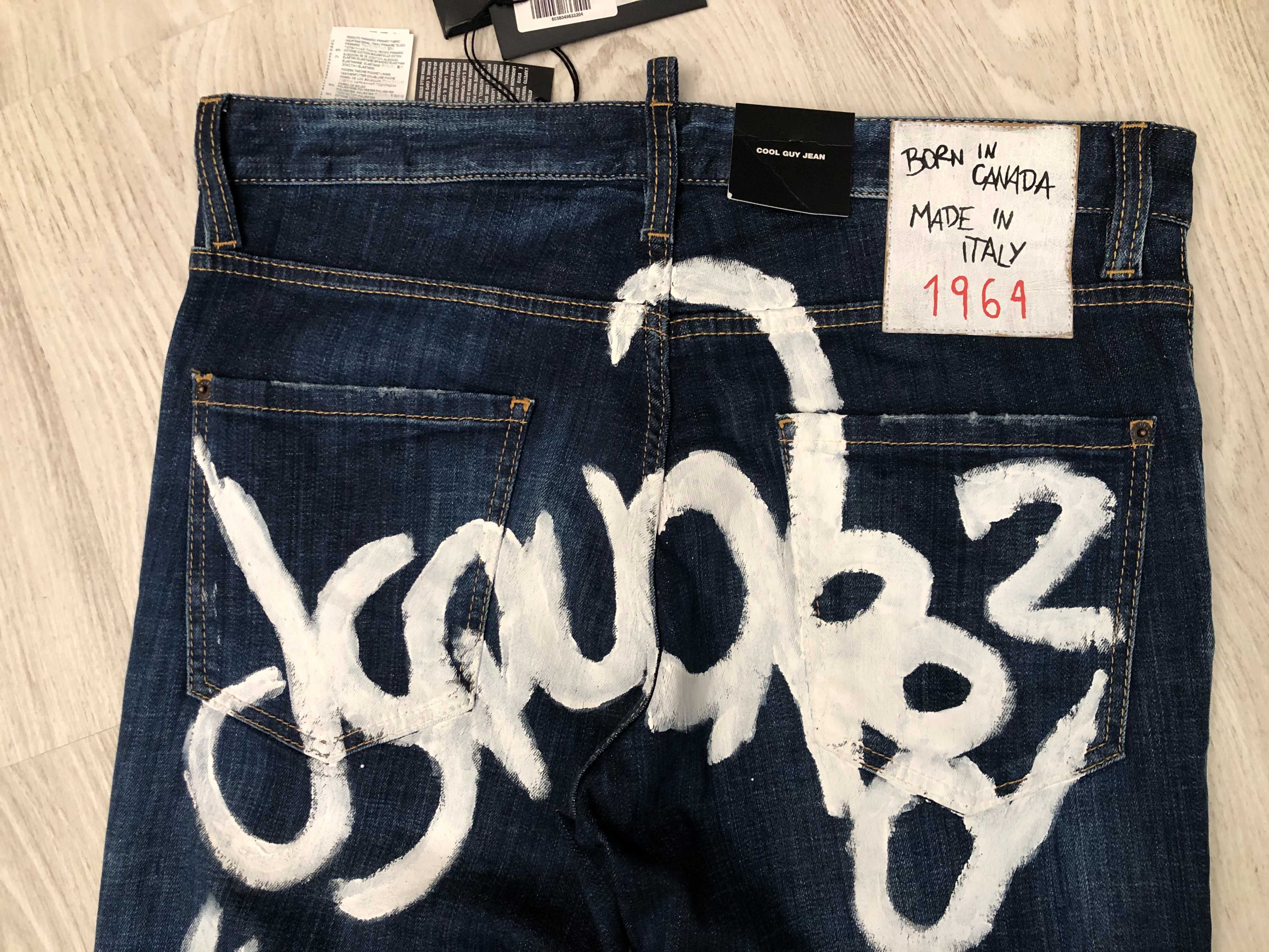 Dsquared2 blugi Cool Guy Jean 46 italy, sau S, retail 625 euro